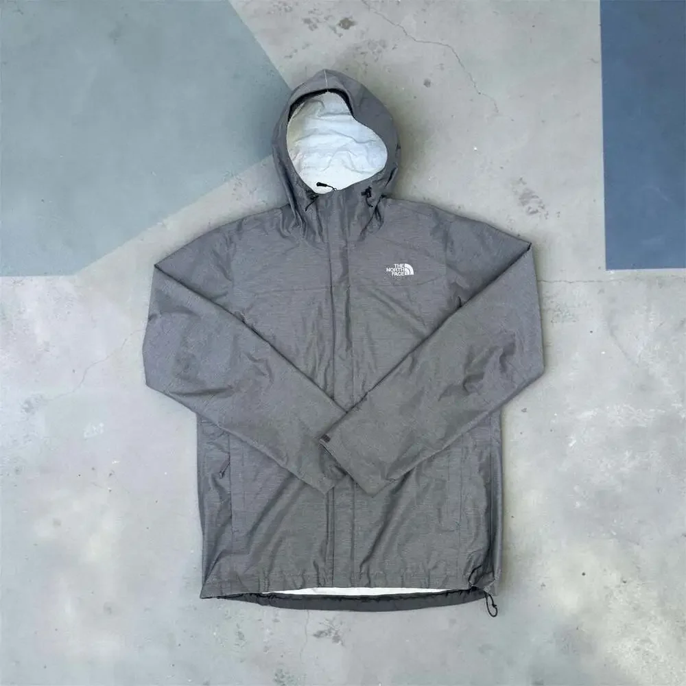 The North Face Venture 2 Men's Hooded Rain Jacket in Dark Heather Grey